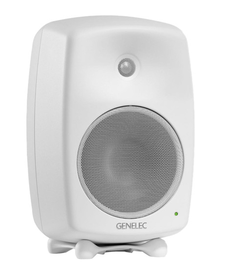Genelec 8040B 6.5 2-Way 180W Active Studio Monitor (Single, White)