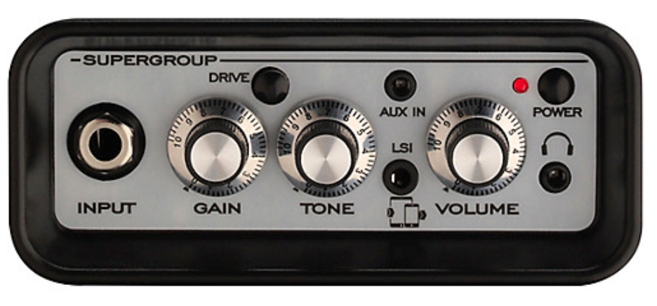 Laney Mini-SuperG 3W 1x3 Guitar Combo Amp Black and Silver