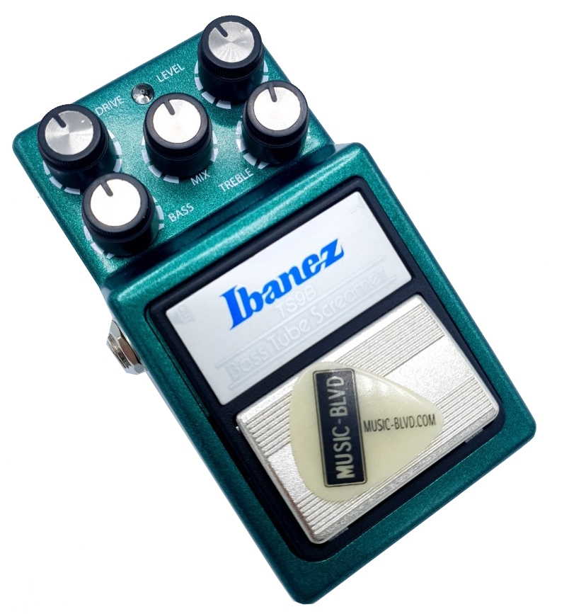 Ibanez 9 Series TS9B Bass Tube Screamer Overdrive Bass Effects Pedal Green