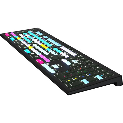Logickeyboard ASTRA 2 Backlit Keyboard for DaVinci Resolve 18 and 19 (Windows, US English)