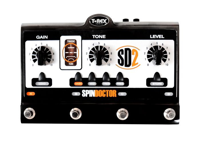 T-Rex Engineering SpinDoctor 2 Overdrive Preamp Guitar Effects Pedal