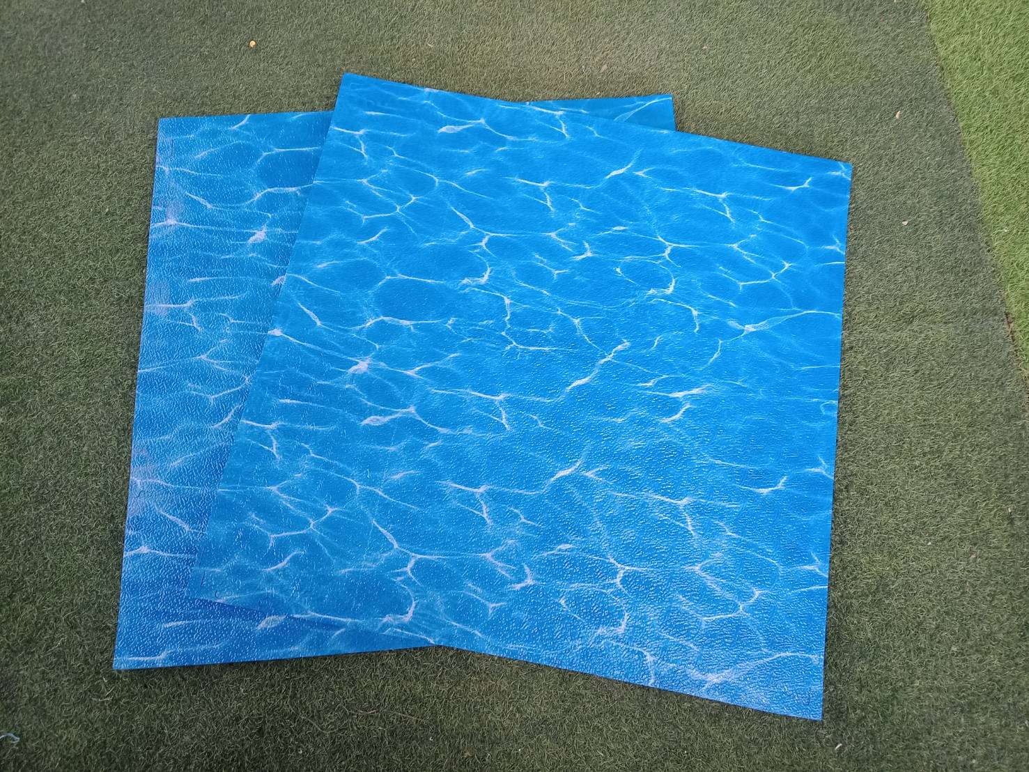 EVA โฟมยางลายน้ำ, 100x100 (2ซม.) ,โฟมปูพื้น,แผ่นปูพื้น, สนามเด็กเล่น ,ลายน้ำ, พร้อมส่ง ราคาโรงงาน