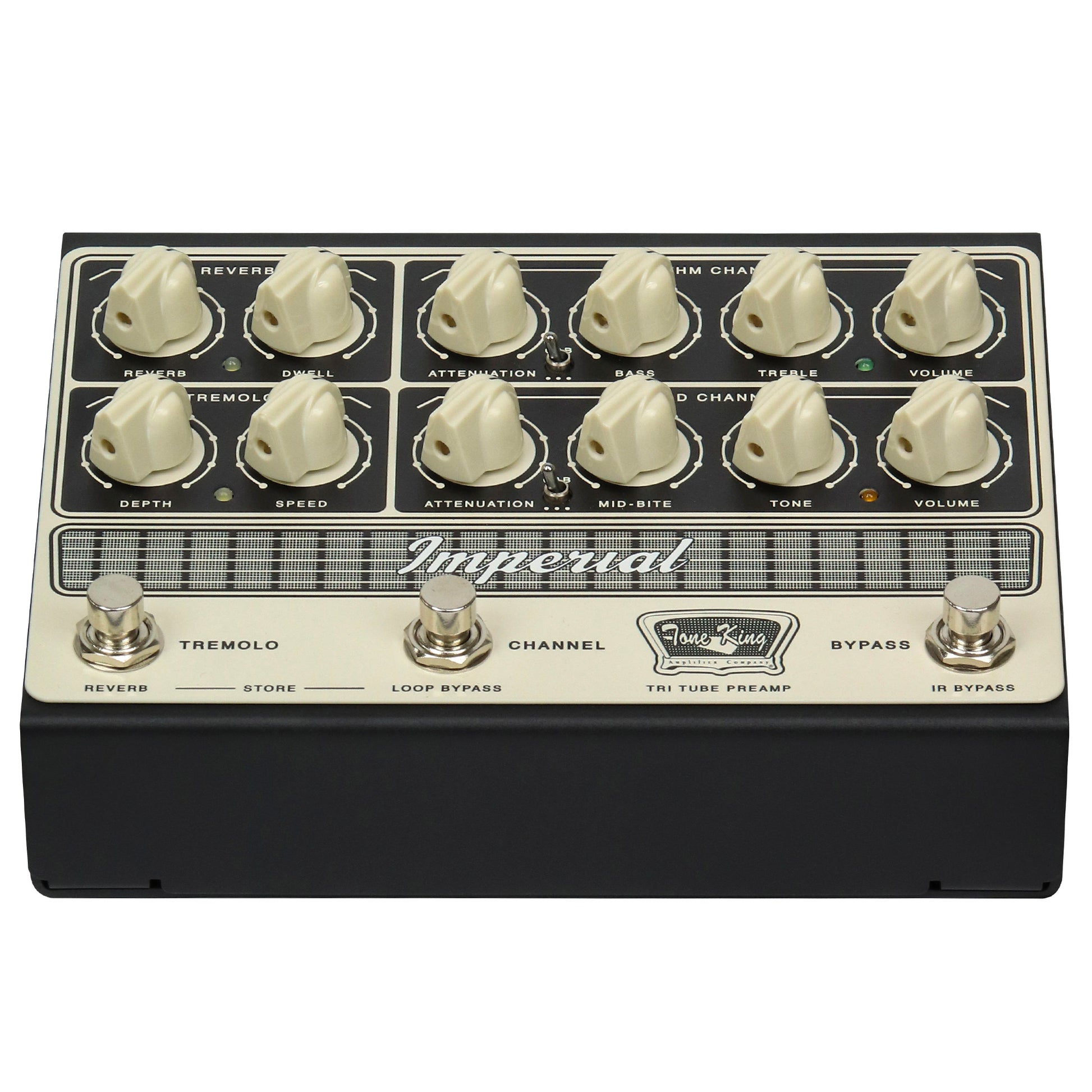 Tone King Imperial Preamp - Tri-tube Preamp Pedal