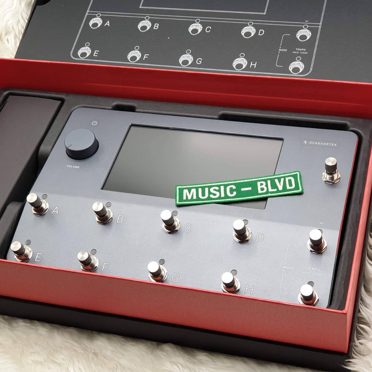 Neural DSP Quad Cortex Quad-Core Digital Effects Modeler/Profiling Floorboard