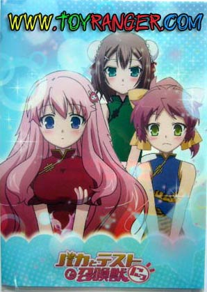 แฟ้ม Baka to Test to Shoukanjuu A (ด้านในใส่ 2 ด้าน,แท้)