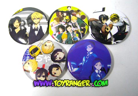 เข็มกลัด Durarara 1 (5 อัน)