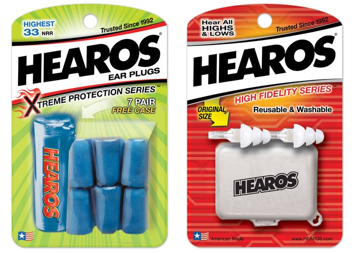 Hearos High Fidelity Ear Plugs with Xtreme Ear Plugs (7-Pairs)