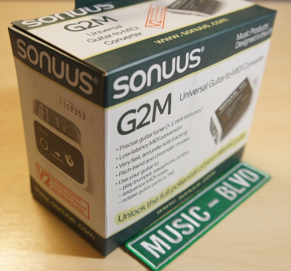 Sonuus G2M Universal Guitar To MIDI Converter