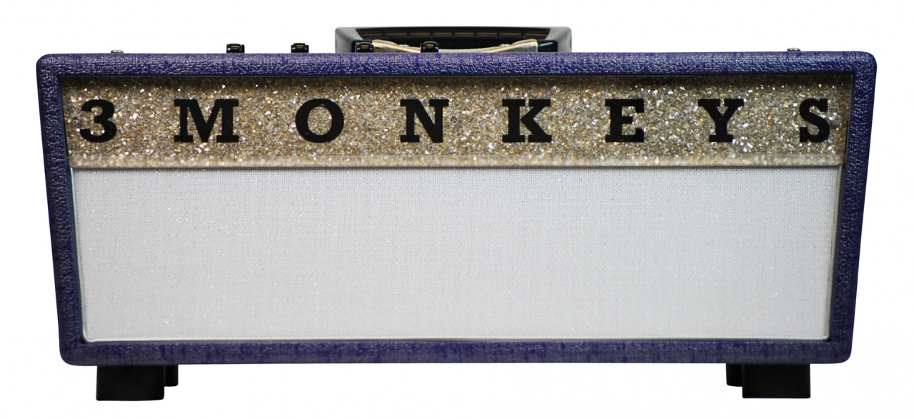 3 Monkeys Amps Sock Monkey Head