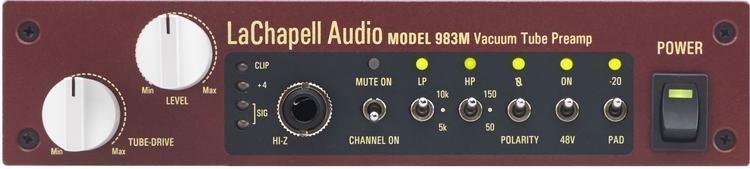 LaChapell Audio 983M Tube Microphone Preamp