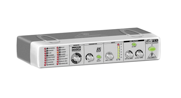 Behringer MINIFEX FEX800 - Ultra-Compact 24-Bit Stereo Multi-FX Processor