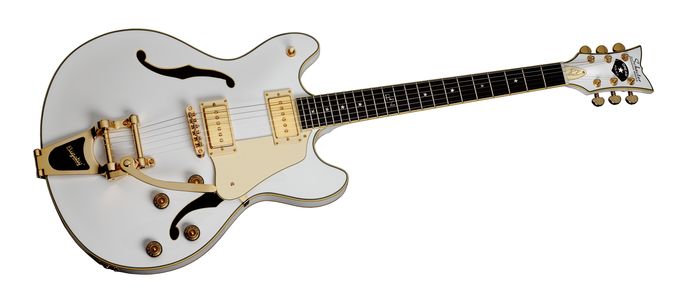 Schecter Guitar Research Robin Zander Signature Corsair Electric Guitar White