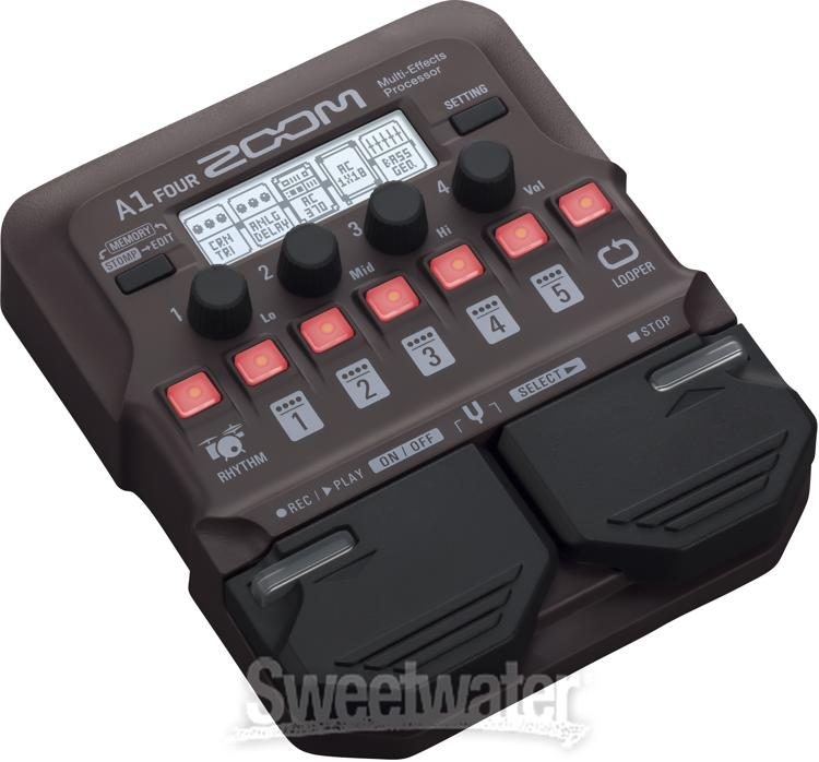 Zoom A1 Four Acoustic Instrument Multi-Effect Processor