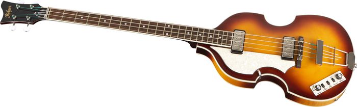 HCT-500/1L-SB Left Handed Violin Bass Sunburst