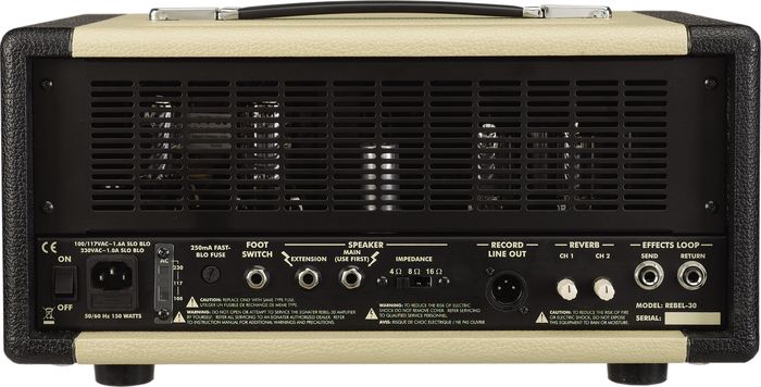 Egnater Rebel-30 30W Tube Guitar Amp Head