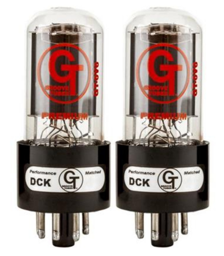 Groove Tubes GT-6V6-C Medium Power Amplifier Tube, Matched Pair(2)