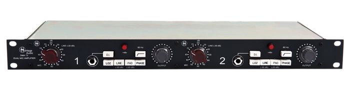 Heritage Audio DMA-73 Dual Microphone Amplifier