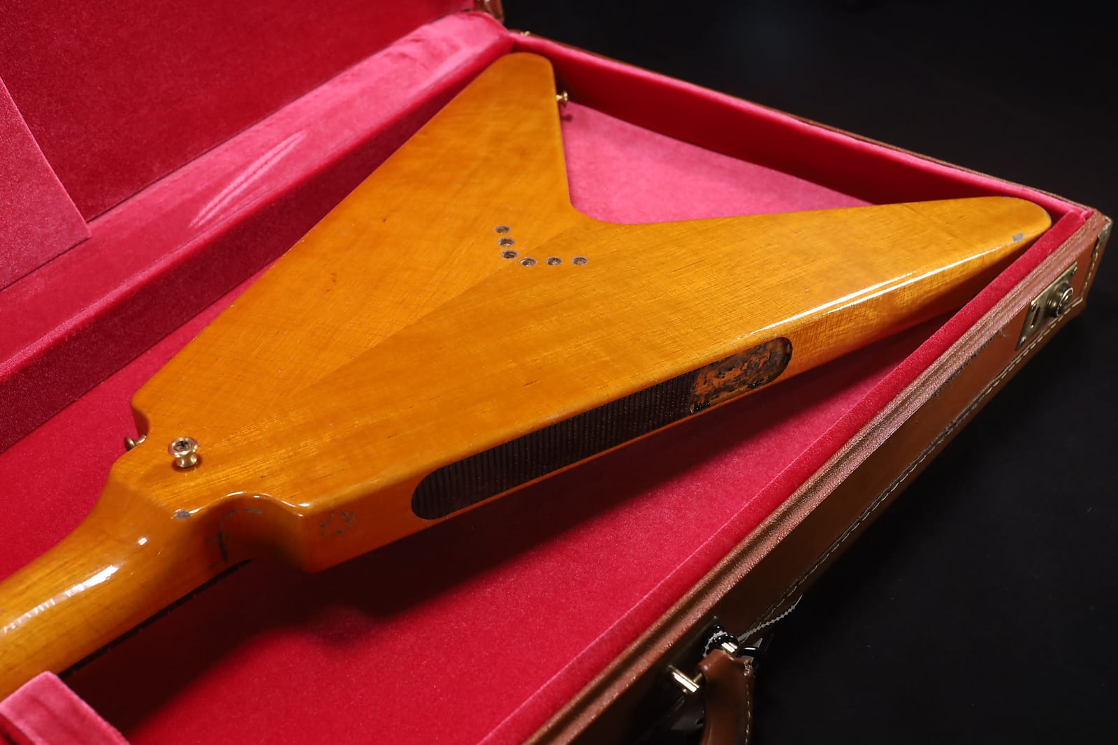 Gibson Joe Bonamassa "Amos" 1958 Flying V Collector's Edition - Antique Natural