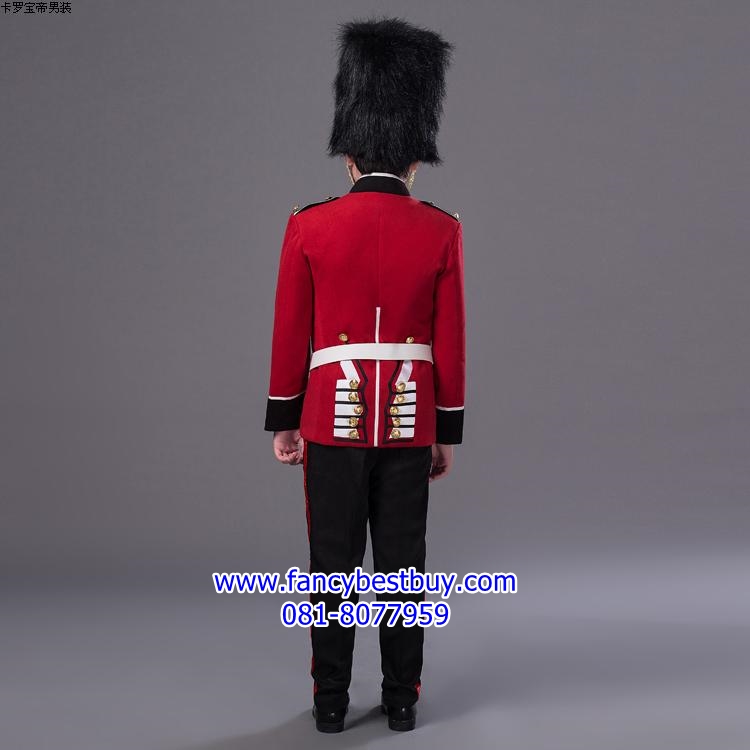 ชุดประจำชาติอังกฤษ ชุดทหารอังกฤษ รวมหมวก หล่อสุดๆ งานสวย