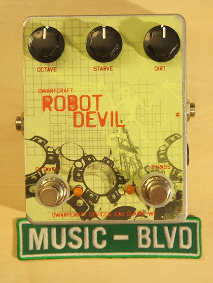 Dwarfcraft Robot Devil Fuzz Guitar Effects Pedal