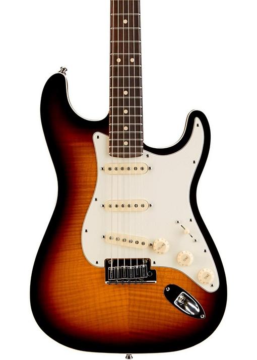 Fender Custom Shop Double Bound Okoume Slab Body Stratocaster Electric Guitar