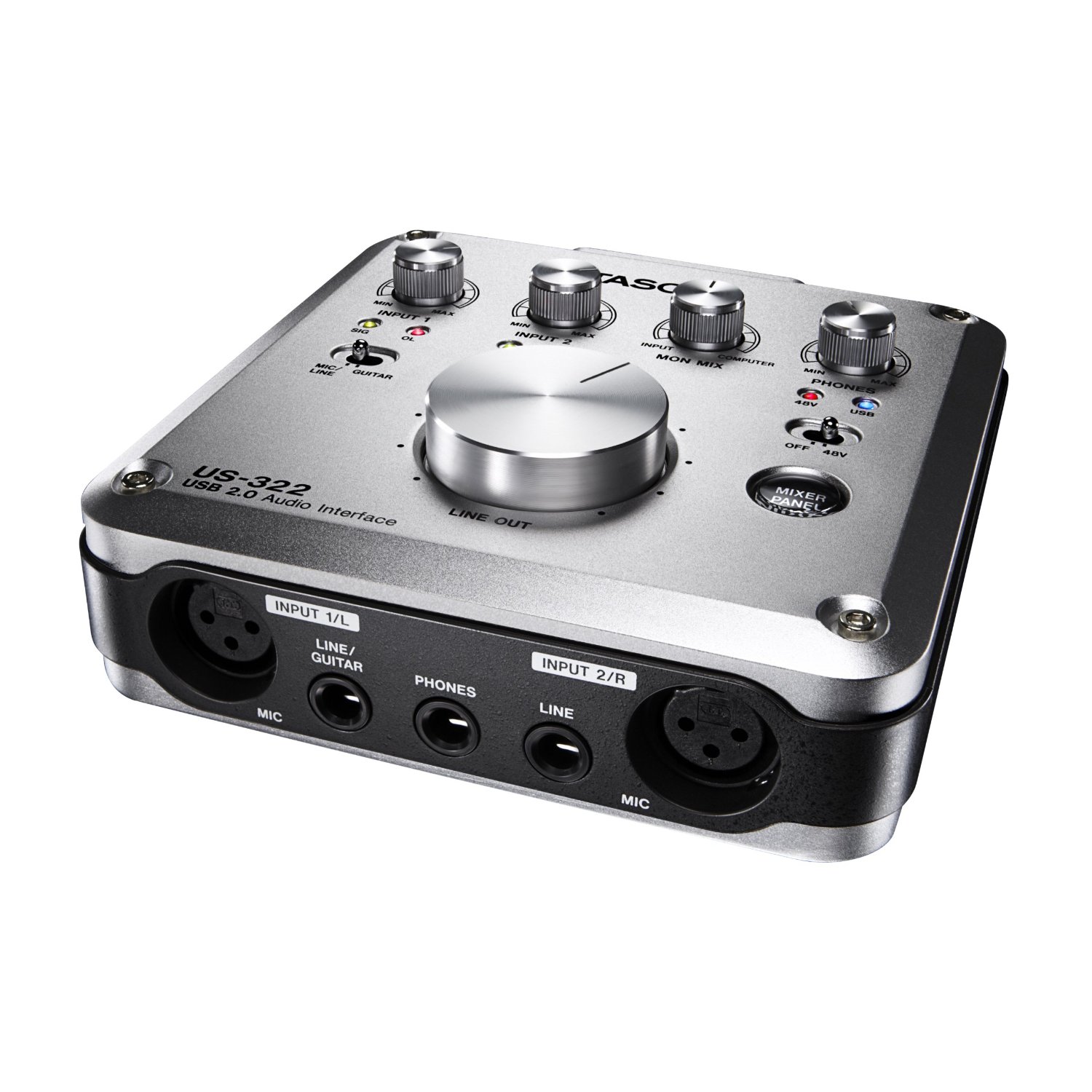 TASCAM US-322 2x2 USB Audio Interface