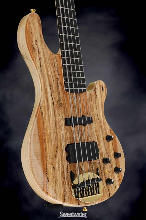 Lakland 55-94 Deluxe, Exotic Top - Spalted Maple with Ebony fingerboard