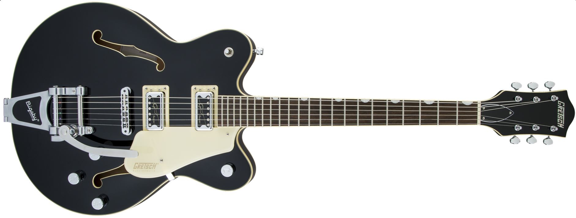 Gretsch G5622T ELECTROMATIC CENTER BLOCK DOUBLE-CUT WITH BIGSBY , ROSEWOOD FINGERBOARD , BLACK