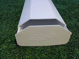 ชุดปลูก NFTไม่มีหลังคา-25 รางเปิด (หนา) 5 เส้น ยาว 1 เมตร ไม่มีหลังคา สามารถปลูกผักสลัดได้ 23 ต้น