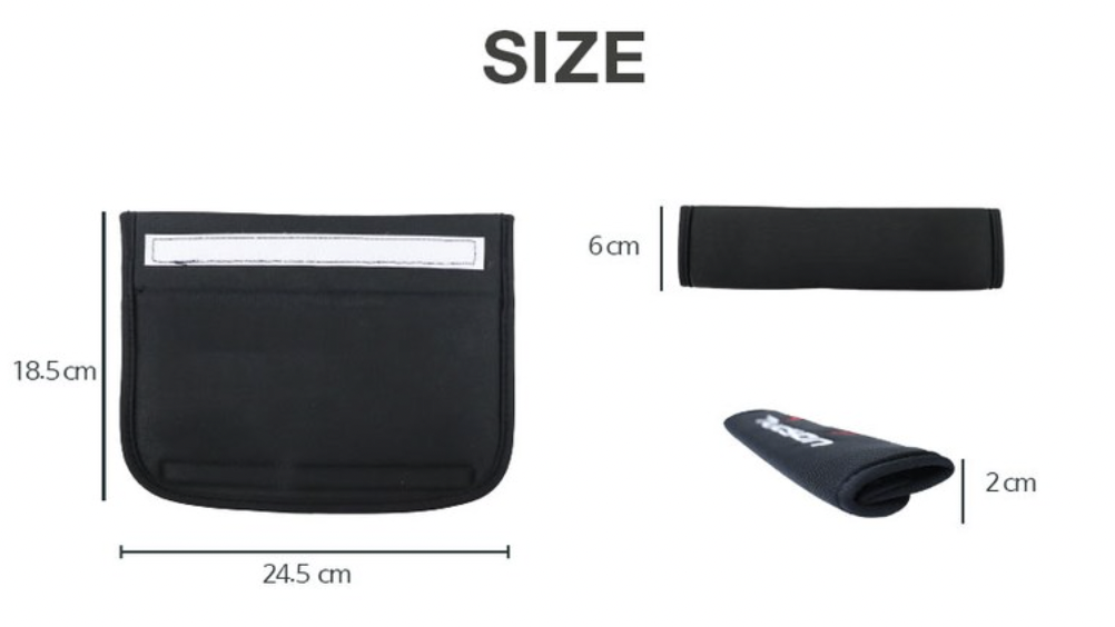 หุ้มเบลท์ นวมหุ้มเบลท์ ที่หุ้มเข็มขัดนิรภัย ปลอกหุ้มเบลท์ hyundai staria