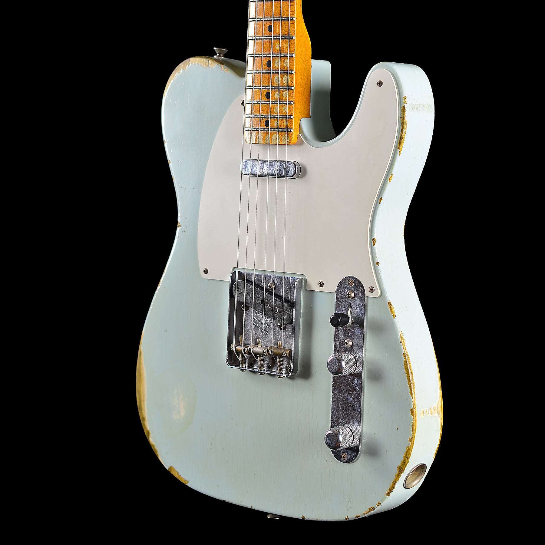 Fender Custom Shop 1952 Telecaster Heavy Relic Faded Sonic BlueStreamlined U Neck