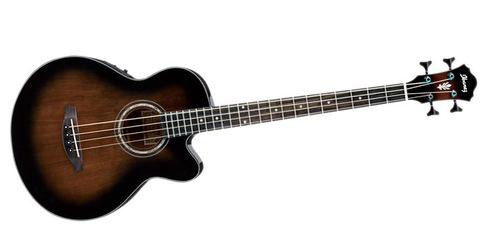 Ibanez Exclusive Acoustic-Electric Bass Dark Violin Sunburst