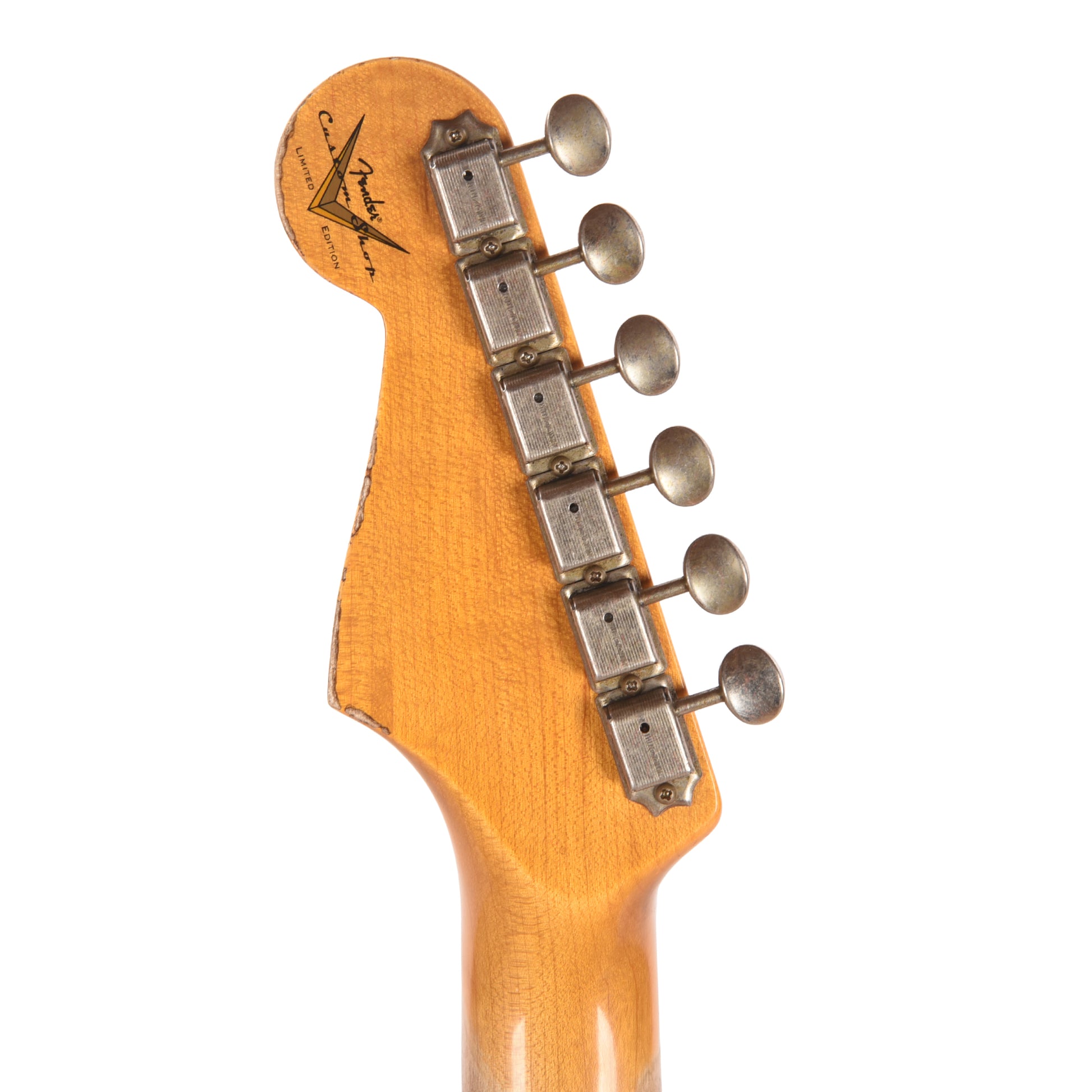 Fender Custom Shop Limited Edition Hotshot Stratocaster Aged Lake Placid Blue Sparkle over Aged Candy Tangerine Sparkle Heavy Relic