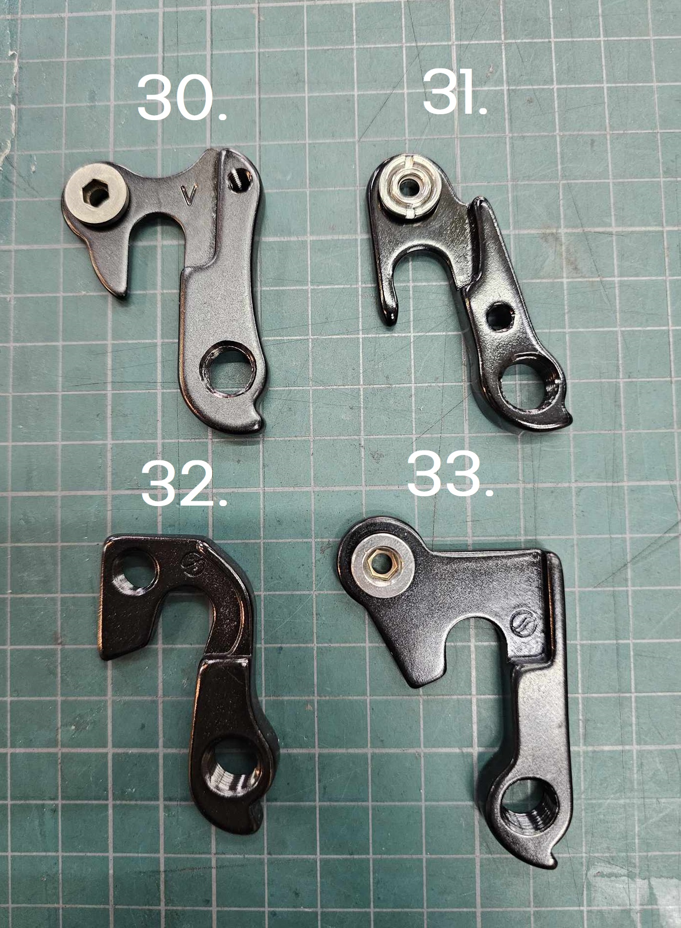 ดรอปเอ้าท์ dropout หูยึดตีนผีจักรยาน มี 34 แบบ