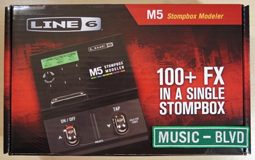 Line 6 M5 Stompbox Modeler Guitar Multi Effects Pedal