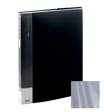 แฟ้มโชว์เอกสาร A3 40 ซอง โคมิค NF-40 สีดำ