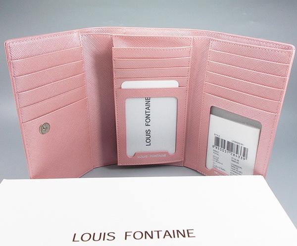 กระเป๋าสตางค์ LOUIS FONTAINE กะปิอ่อนเมทาลิก ใหม่ แท้