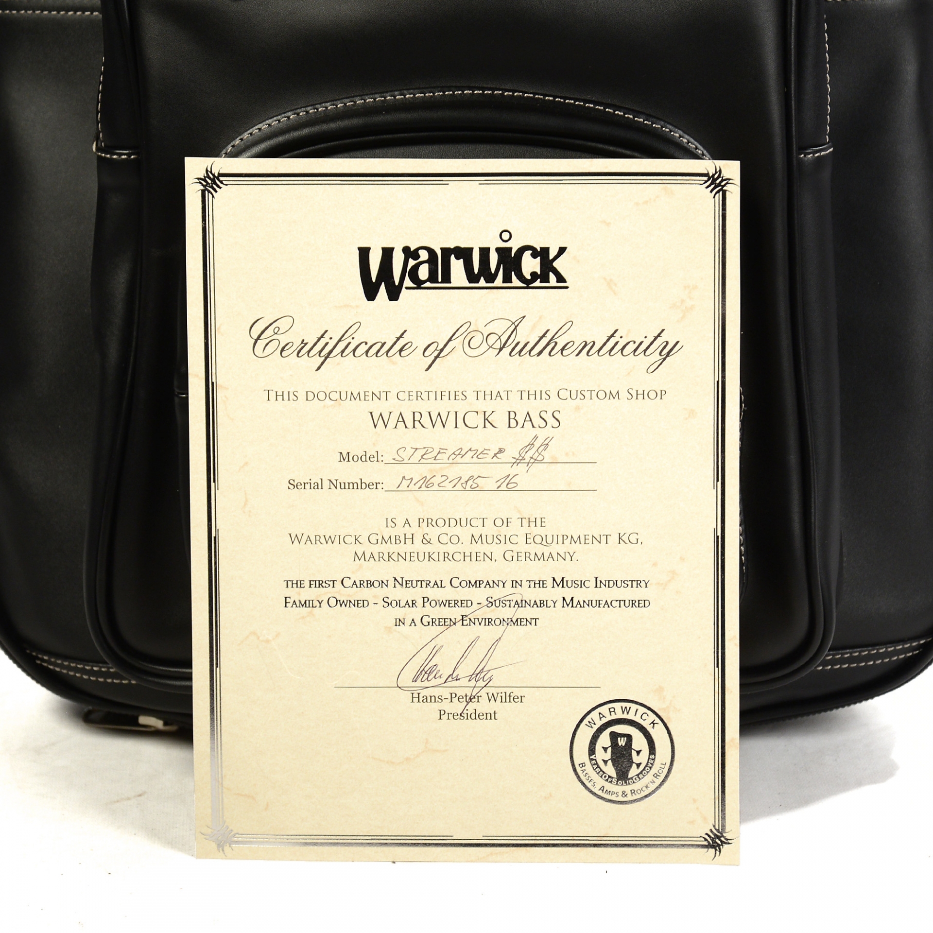 Warwick Streamer Double Buck NAMM 2017 w/LEDs No.M16218516