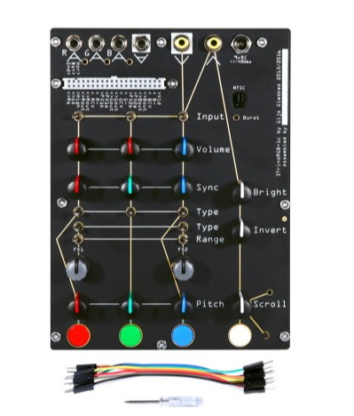 Gieskes 3TrinsRGB+1c Standalone Video Synthesizer