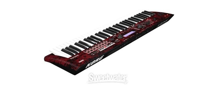Korg Kross2 61-key Synthesizer Workstation - Limited Edition Red Marble