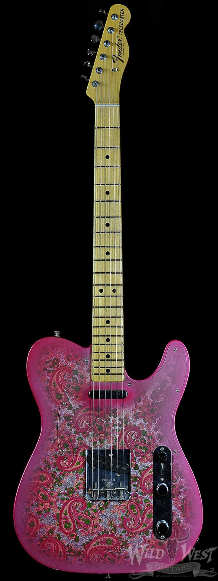 Fender Custom Shop Masterbuilt Closet Classic 1967 Pink Paisley Telecaster by Todd Krause