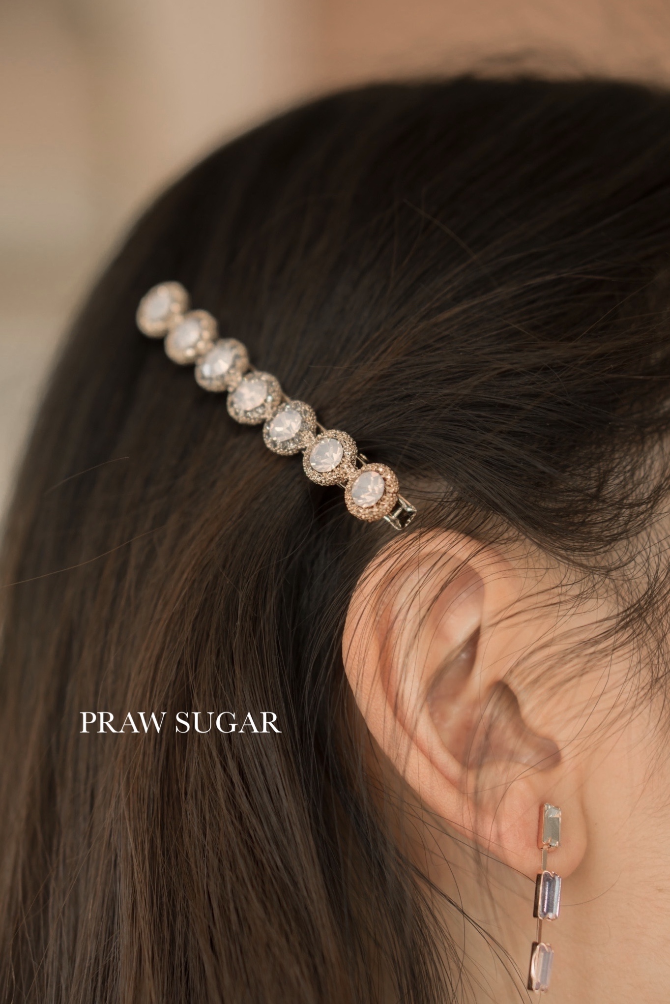 Gorgeous Swarovski Hairclip - กิ๊บติดผมสวยหรูคริสตัลสวารอฟสกี้ (มี 11 สี)