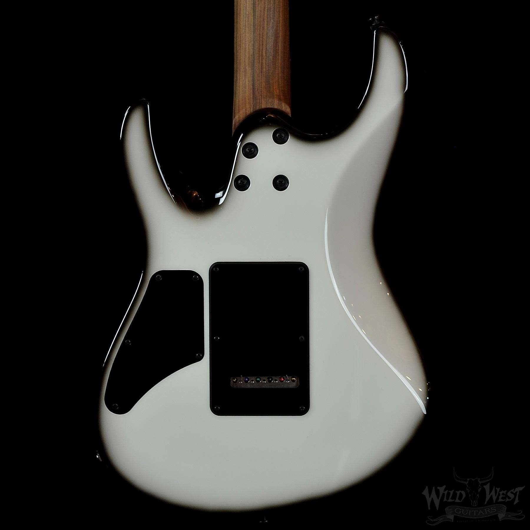 Suhr Modern Trans Arctic White Black Burst w/Oil-Finish Pau Ferro Neck