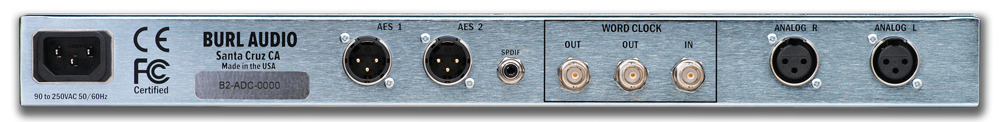 Burl Audio B2 Bomber ADC 2-Channel A-to-D Converter