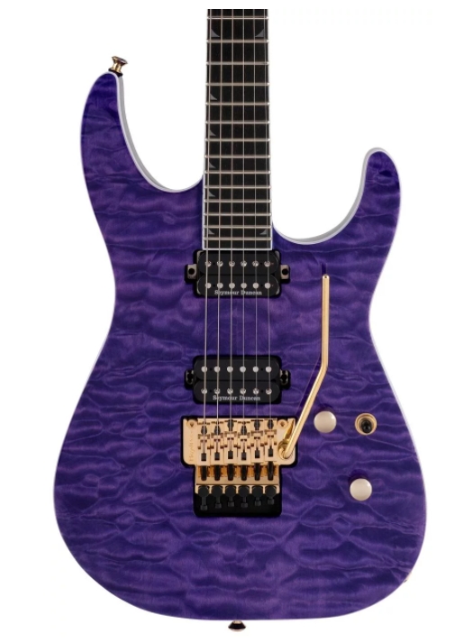 Jackson Pro Series Soloist SL2Q MAH Electric Guitar - Transparent Purple