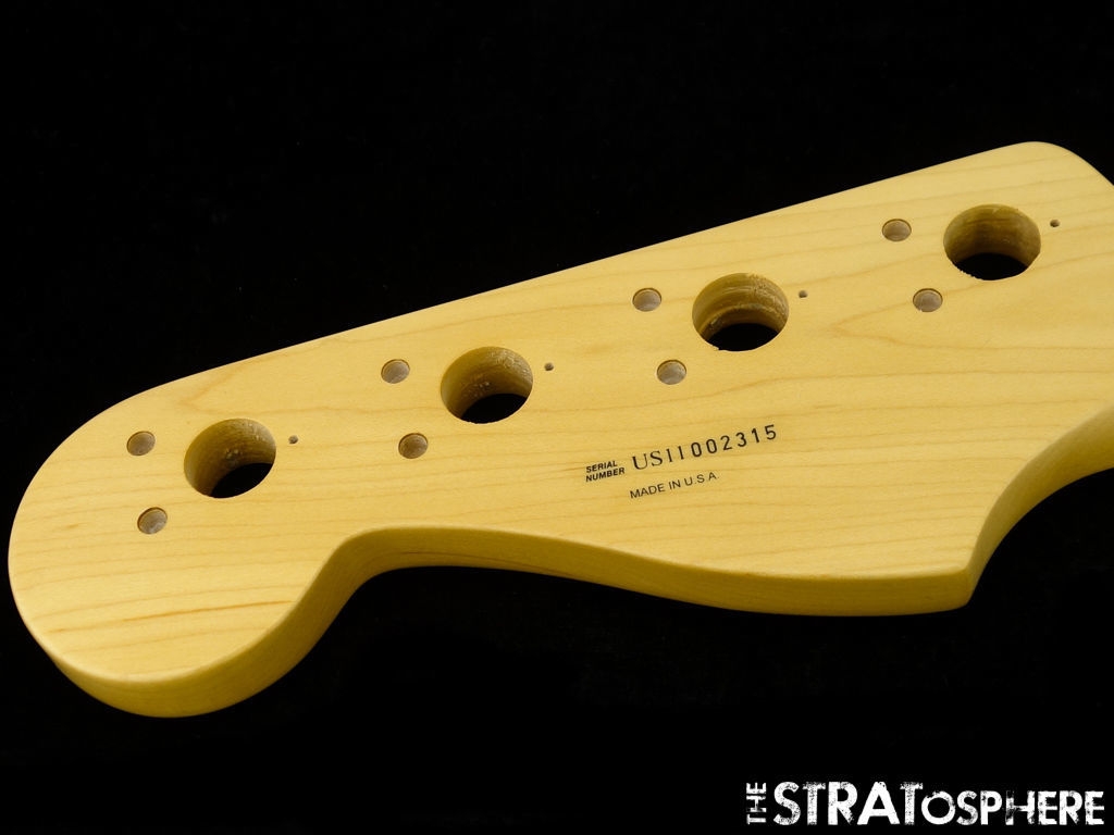 Fender American Deluxe Jazz Bass Neck USA C Shape Rosewood Fingerboard