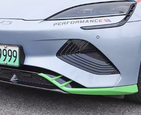 BYD Seal สเกิร์ตหน้า ลิ้นหน้า กันชน งานโครเมี่ยม งานABS ทำสีมาแล้ว พร้อมติดตั้ง มีหลายชิ้นสอบถามราคาได้