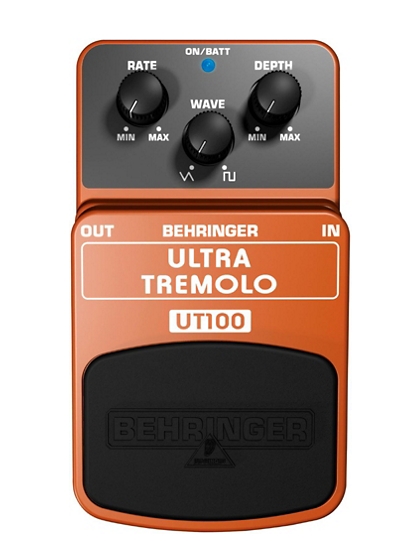 Behringer UT 100 Ultra Tremolo Guitar Effects Pedal