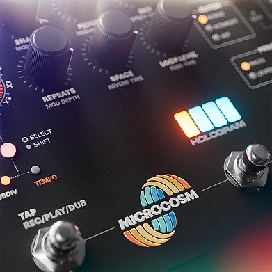Hologram Electronics Microcosm Black 限定版 Hologram Electronics Releases a Special-Edition Black