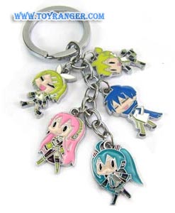 พวงกุญแจองุ่นโลหะ Miku Vocaloid 53